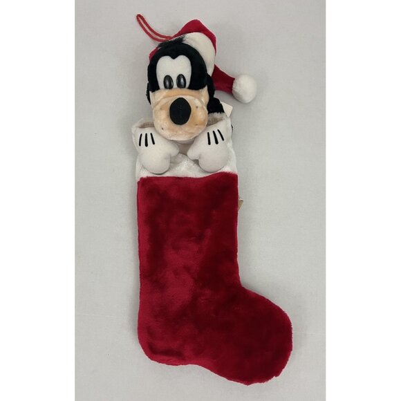 Vintage Walt Disney World GOOFY Plush 22" Christmas Stocking NWT - Picture 1 of 5